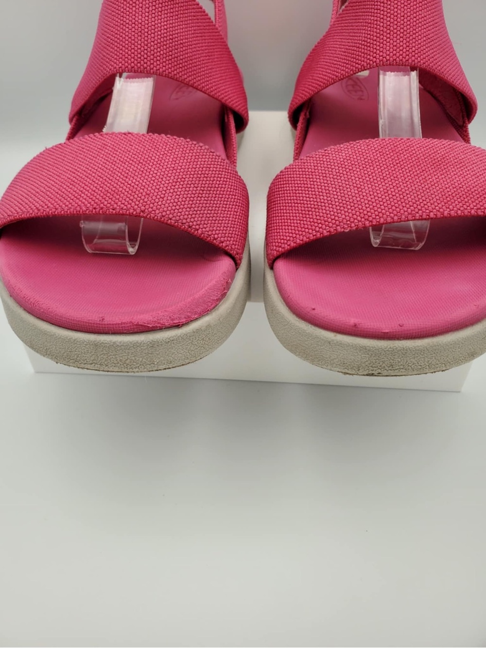 Keen Pink Peacock & Vapor Elle Backstrap Sport Sandals size 8.5 - Picture 3 of 11